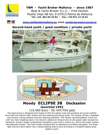 2 Moody ECLIPSE 38 1993 Ref8166 - heckenweb.de