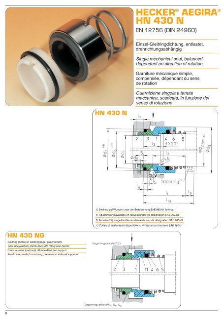 Aegira ® catalogue - HECKER WERKE GmbH