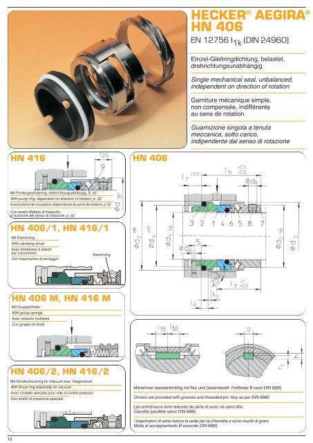 Aegira ® catalogue - HECKER WERKE GmbH