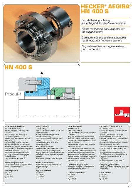 Aegira ® catalogue - HECKER WERKE GmbH