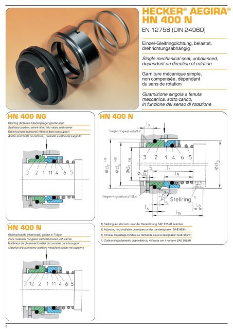 Aegira ® catalogue - HECKER WERKE GmbH