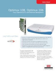 Optimux-108, Optimux-106 - Hedin Data