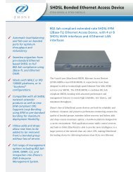 ETHX-SHDSL data sheet