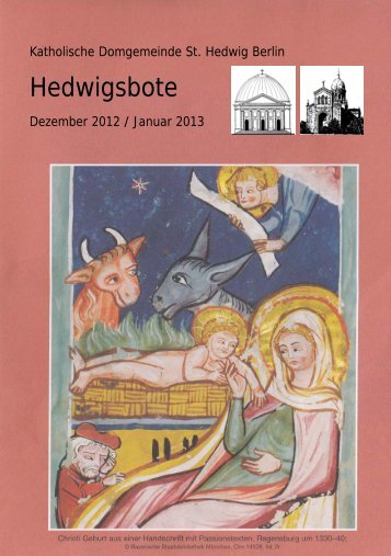 Hedwigsbote - St. Hedwigs-Kathedrale Berlin