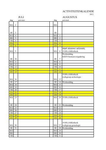 NIEUW JAAROVERZICHT 12-13 - Heemkundekring Uden