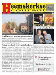 Notariskantoor Lautenbach - De Heemskerkse Courant ONLINE