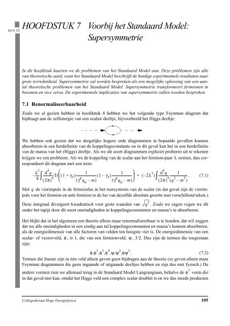 Keuzecollege Hoge EnergieFysica Katholieke Universiteit ... - EHEF