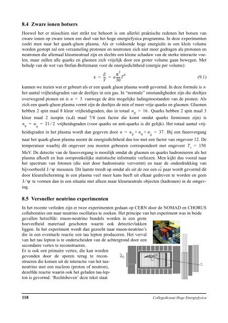 Keuzecollege Hoge EnergieFysica Katholieke Universiteit ... - EHEF