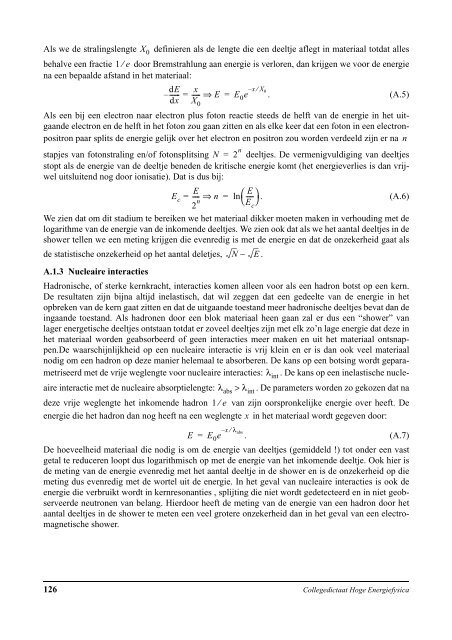 Keuzecollege Hoge EnergieFysica Katholieke Universiteit ... - EHEF