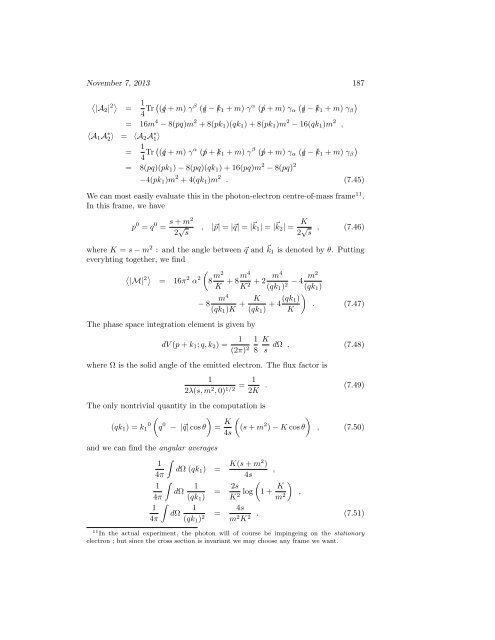 Pictures Paths Particles Processes