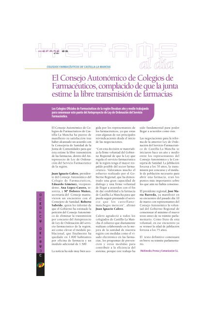 Descargar revista en formato PDF - Hefame