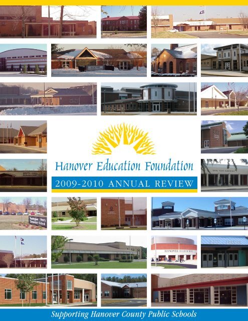 2009-2010 AnnuAl Review - hef hanover education foundation