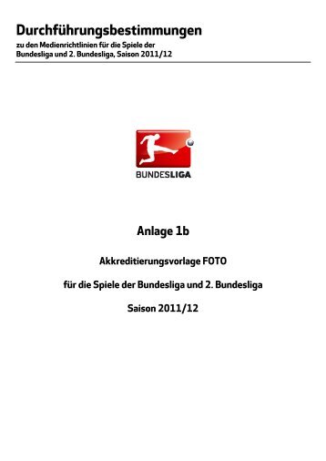 Akkreditierungsformular 2011|2012 Foto - 1. FC Köln