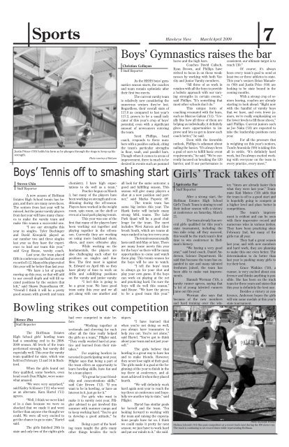 Volume 36 Issue 6 - Hoffman Estates High School