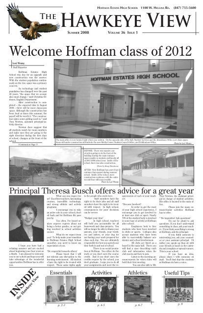 Volume 36 Issue 1 - Hoffman Estates High School