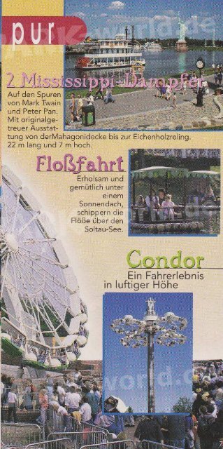 Heide-Park Flyer 1996 - Heide Park World