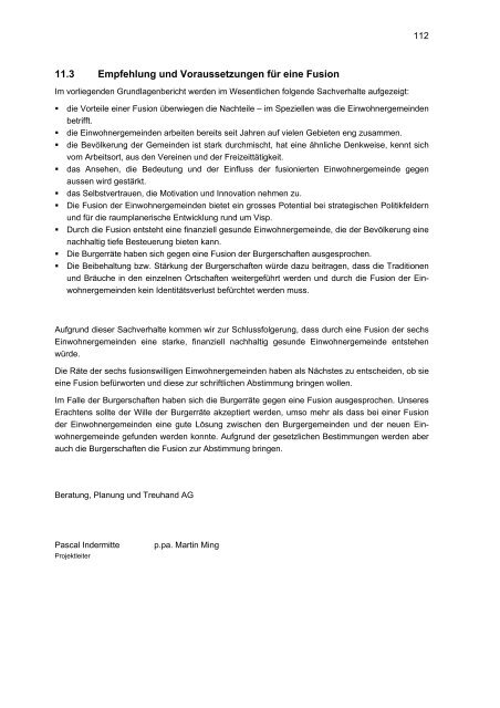 GrundlagenberichtFusionVisp 1 - Gemeinde Visperterminen