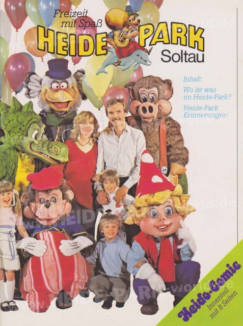 Heide-Park ParkfÃ¼hrer 1982 - Heide Park World