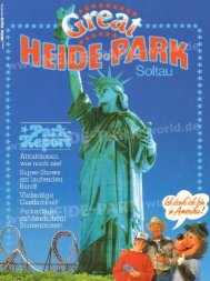 Heide-Park ParkfÃ¼hrer 1986 - Heide Park World