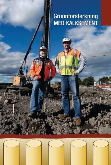 Grunnforsterkning med kalksement - HeidelbergCement