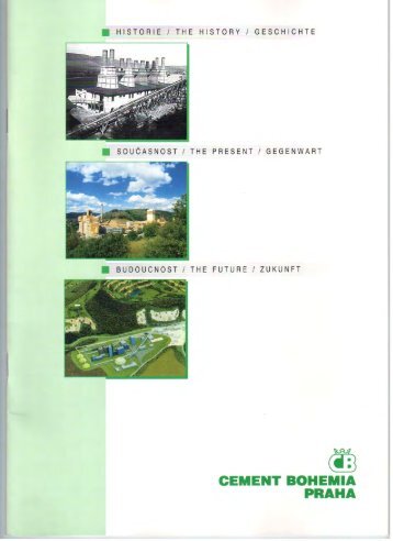 Cement Bohemia - historie, současnost, budoucnost