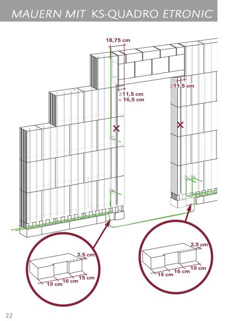 Verarbeitung KS-QuaDrO - Heidelberger Kalksandstein GmbH