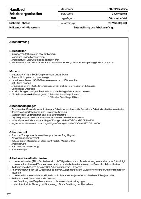 EinfÃ¼hrung - Bundesverband Kalksandsteinindustrie eV