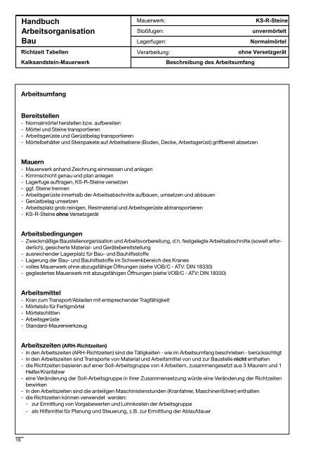 EinfÃ¼hrung - Bundesverband Kalksandsteinindustrie eV