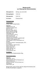 Gemeinderatssitzung 2009-03 (143 KB) - .PDF - Heidenreichstein