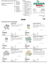 Italien (5,9 MB) - heiderbeck KÃ¤se vom Feinsten GmbH