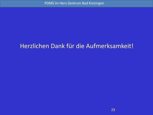 PDMS in der Intensivpflege â ein Praxisbeispiel - Heilberufe