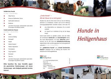 Hunde in Heiligenhaus