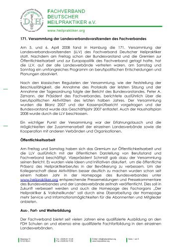 Download - Fachverband Deutscher Heilpraktiker e.V.