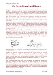 Zur Geschichte der Stadt Eldagsen - Heimatbund Niedersachsen eV