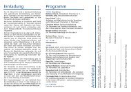 dazu im Programm (als PDF) - Heimatbund ThÃ¼ringen