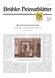 Max Ernst und seine Vaterstadt - heimatbundbruehl.de
