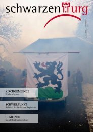 Ausgabe 01/2011 - Gemeinde Schwarzenburg