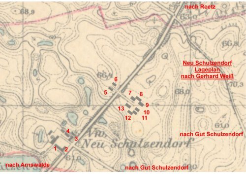 Neu Schulzendorf - Heimatkreis Arnswalde