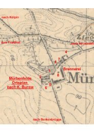 MÃ¼rbenfelde - Heimatkreis Arnswalde