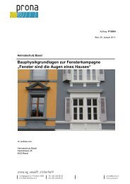 Bauphysikgrundlagen zur Fensterkampagne âFenster sind die ...