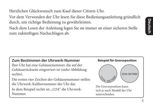 Herzlichen Gluckwunsch Zum Kauf Dieser Citizen Uhr Vor Dem