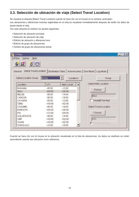 MANUAL DE INSTRUCCIONES - CITIZEN