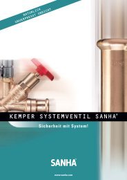 KEMPER SYSTEMVENTIL SANHAÂ® - Heinlein Kulmbach