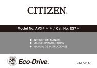 E270 - CITIZEN WATCH Global Network