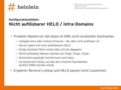 Mailserver: Best Practice fÃ¼r stressfreie Mailserver - GUUG