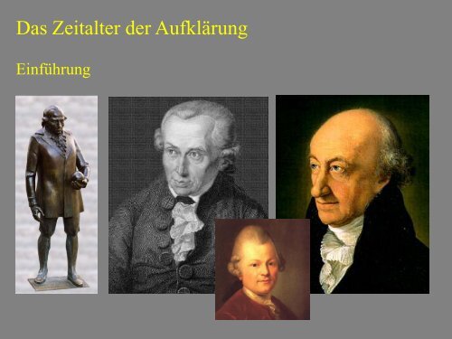 Vom Barock zur Aufklärung VII - Heinrich Detering