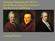 Vom Barock zur Aufklärung XII - Heinrich Detering