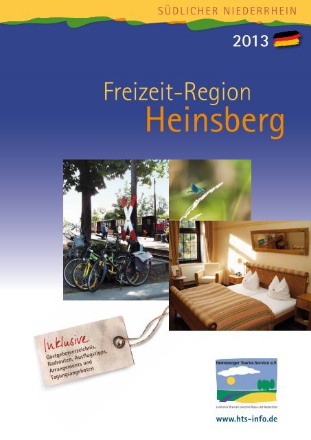 Magazin 2013 - Heinsberger Tourist-Service