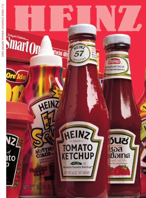 H.J. Heinz Annual Report 2002