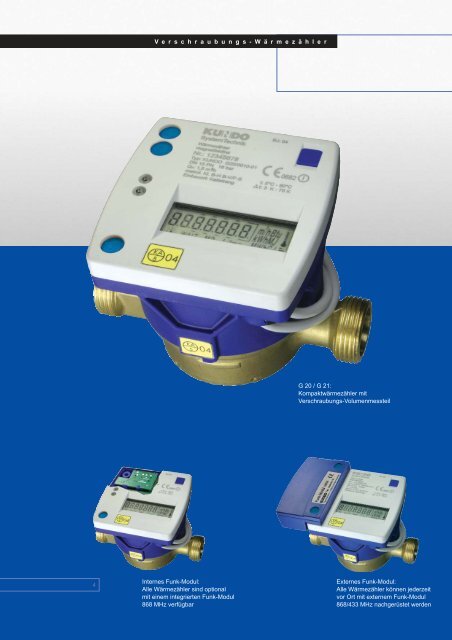 Elektronische Kompaktwärmezähler - Heizkosten-online.de